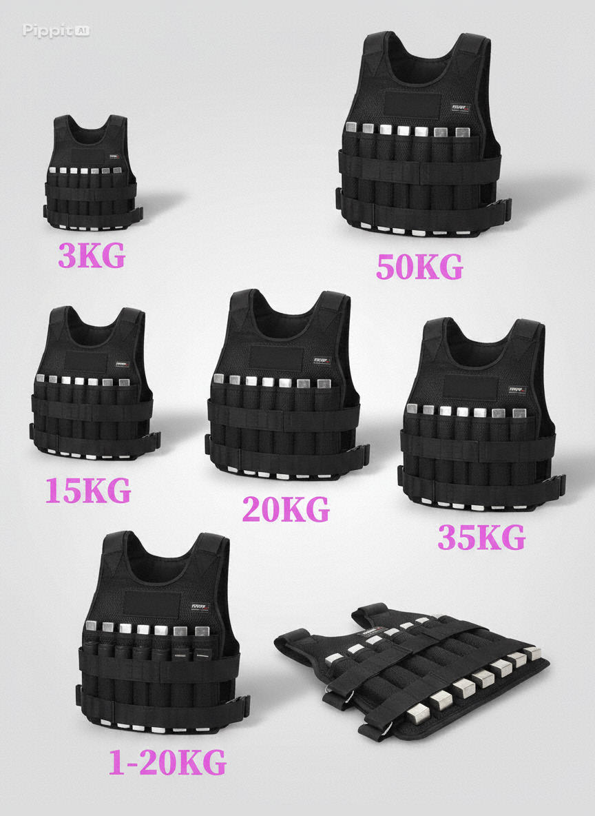 Veste Lestée Mova – Maîtrise ton poids. Dépasse tes limites.